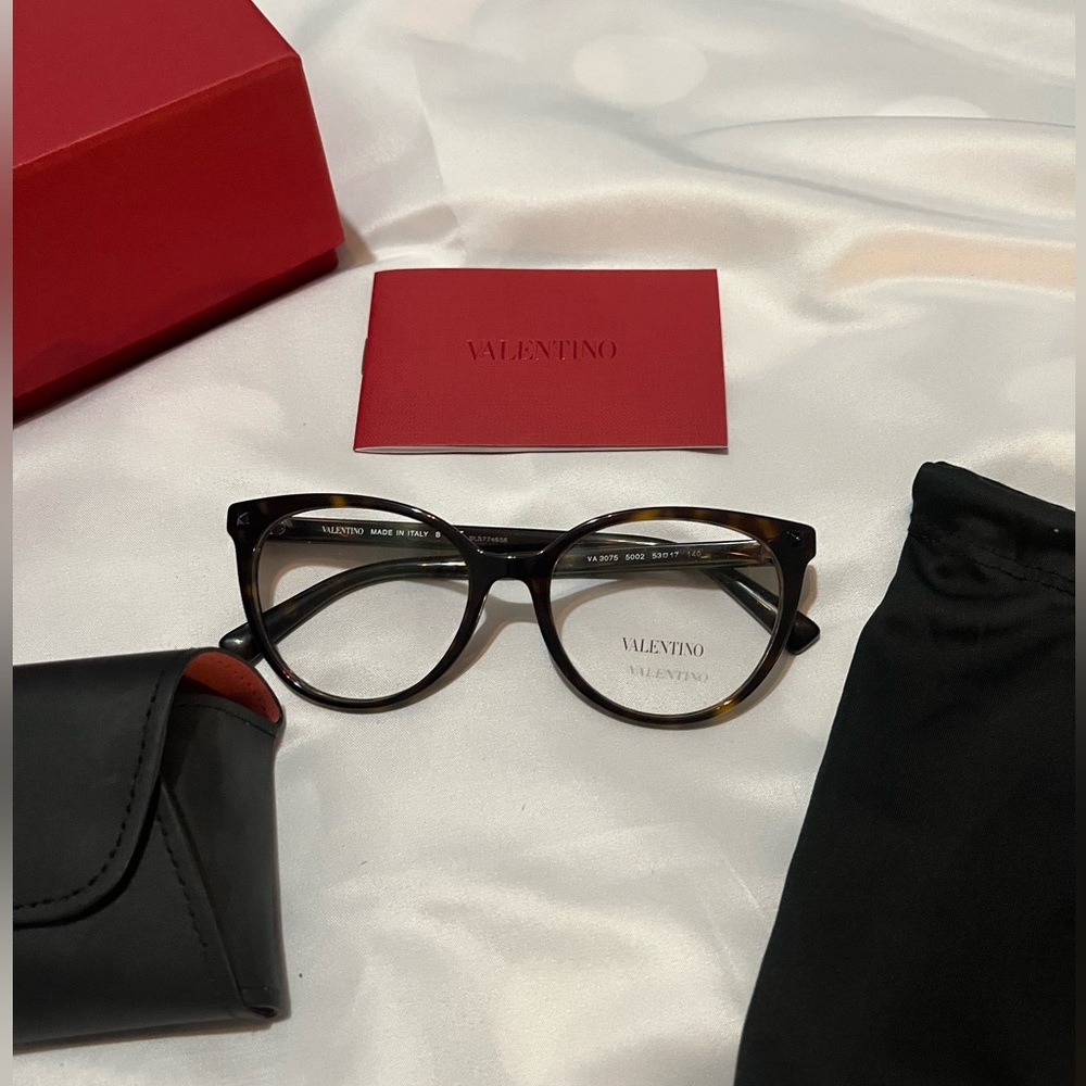 NIB Valentino Blk/Brn Luxurious, Stylish Vision Glasses